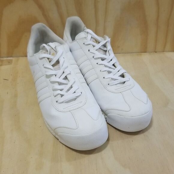 Adidas Men's Samoa White Sneakers Size 13 - Picture 2 of 7